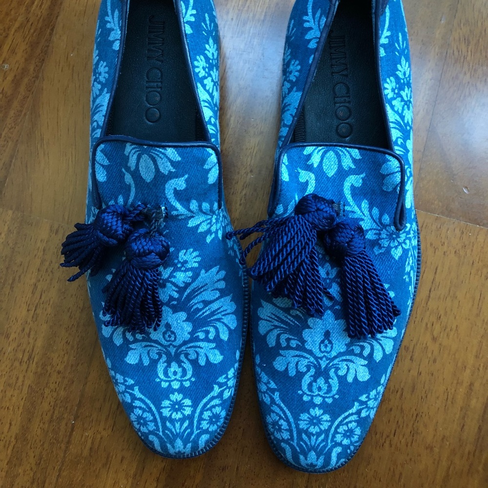 Jimmy Choo Men’s Smoking Slippers